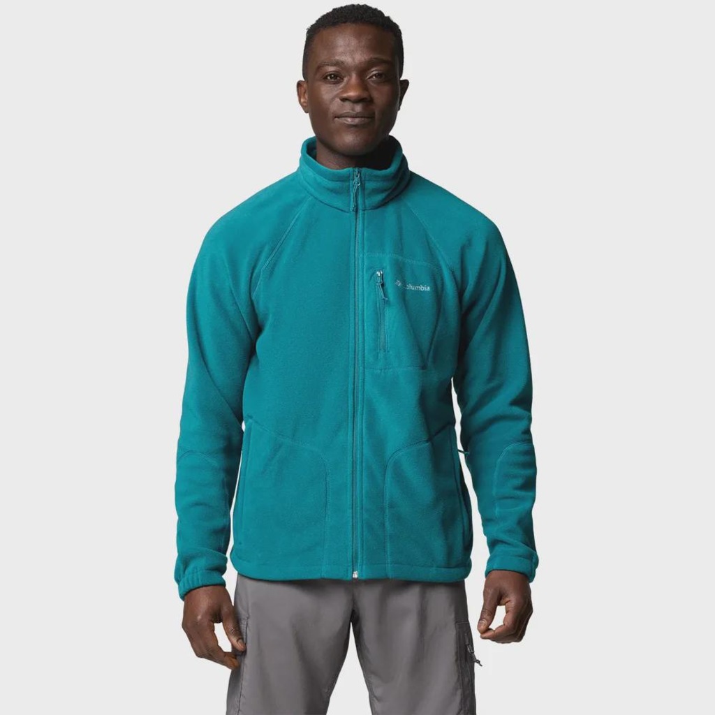 Jaqueta Masculina Columbia sem Capuz Fast Trek II Fz Fleece
