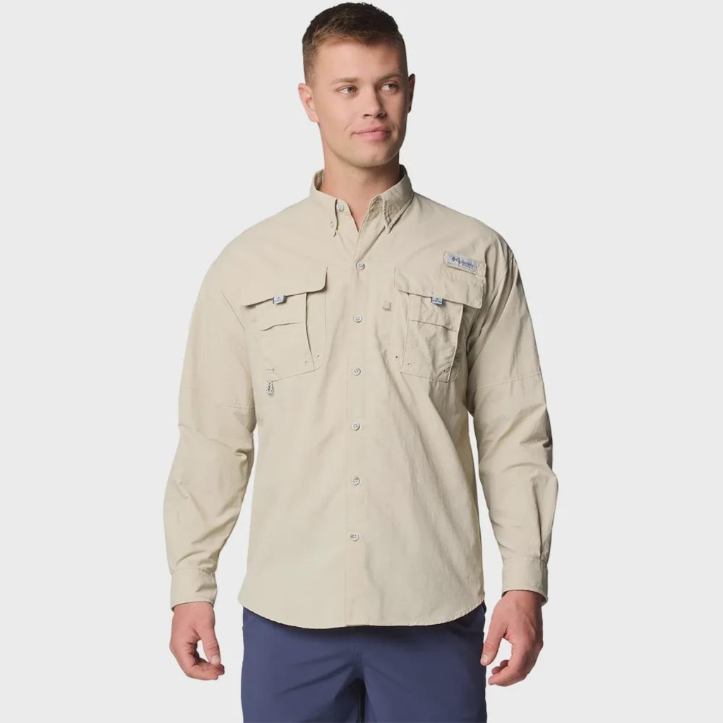 Camisa Manga Longa Columbia Bahama II Masculina