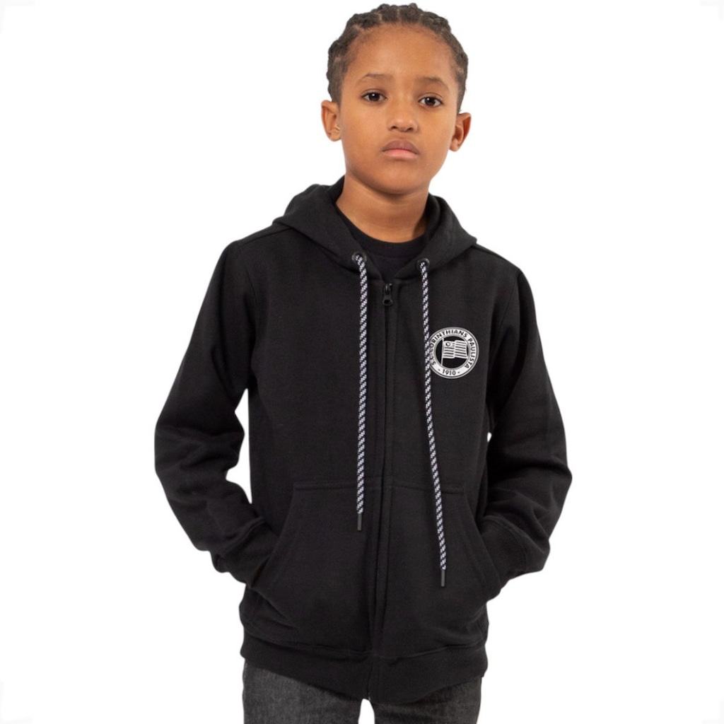 Blusão de Moletom Corinthians Oficial Timão Surf Center Infantil