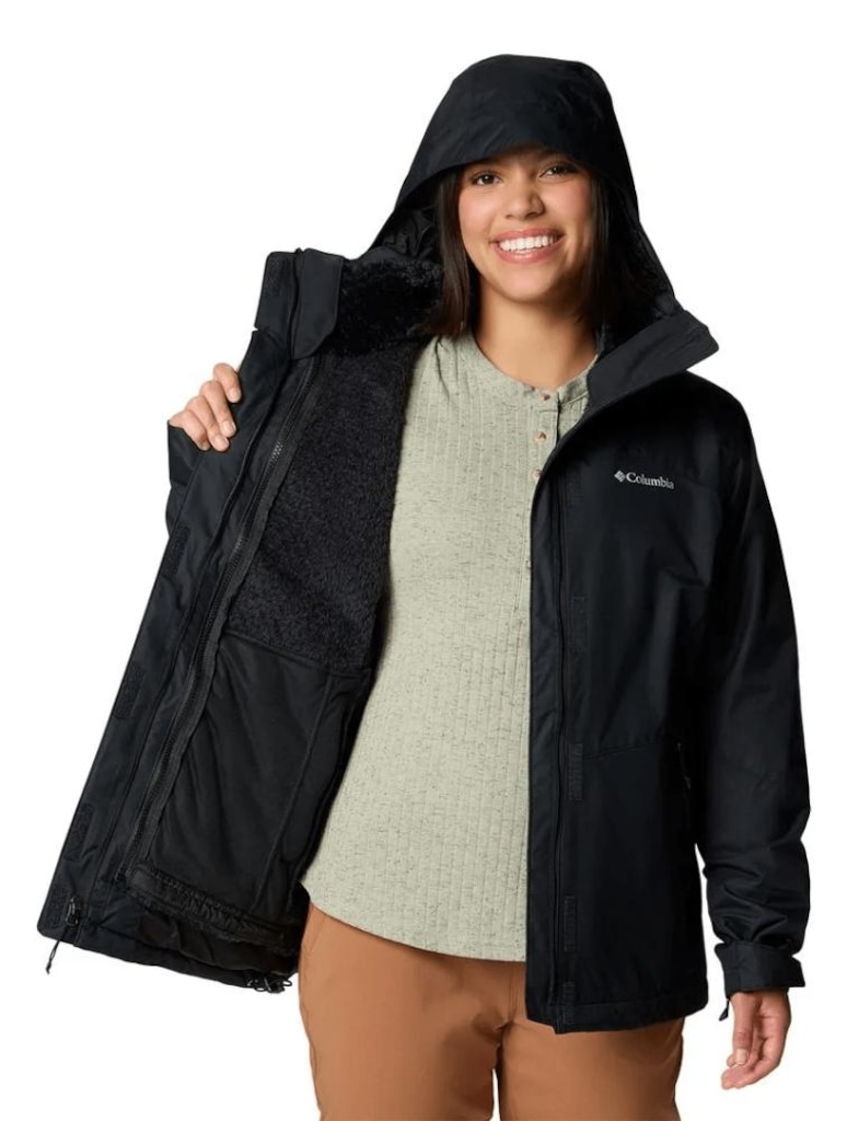 Imagem 3 do produto Jaqueta Feminina Columbia Bugaboo III Interchange com Capuz