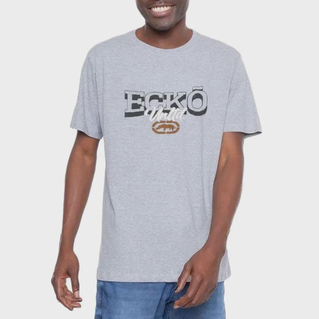 Camiseta Masculina Ecko Typography