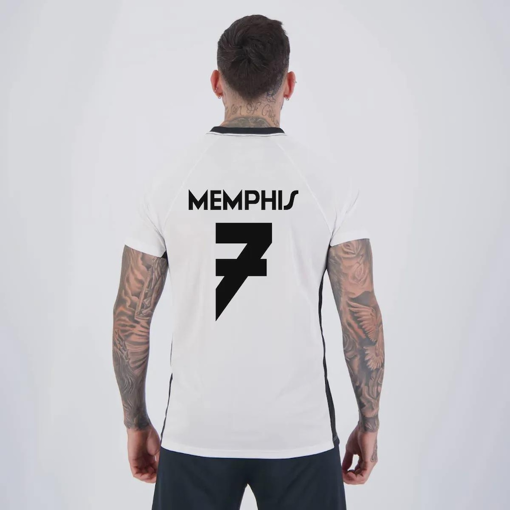 Camisa do Corinthians Futfanatics Dry Memphis 7 Masculina