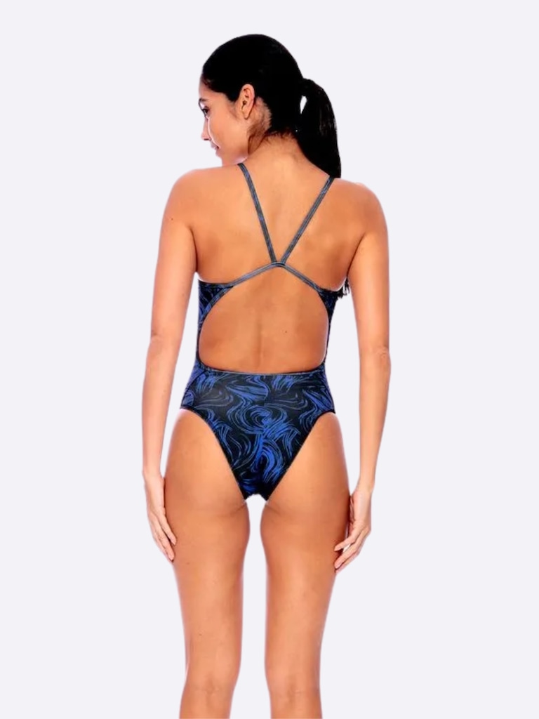 Imagem 2 do produto Maiô Feminino Speedo Open Slim Jellyfish