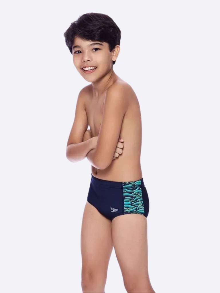 Sunga Infantil Speedo Tradicional Scrawl Tiger