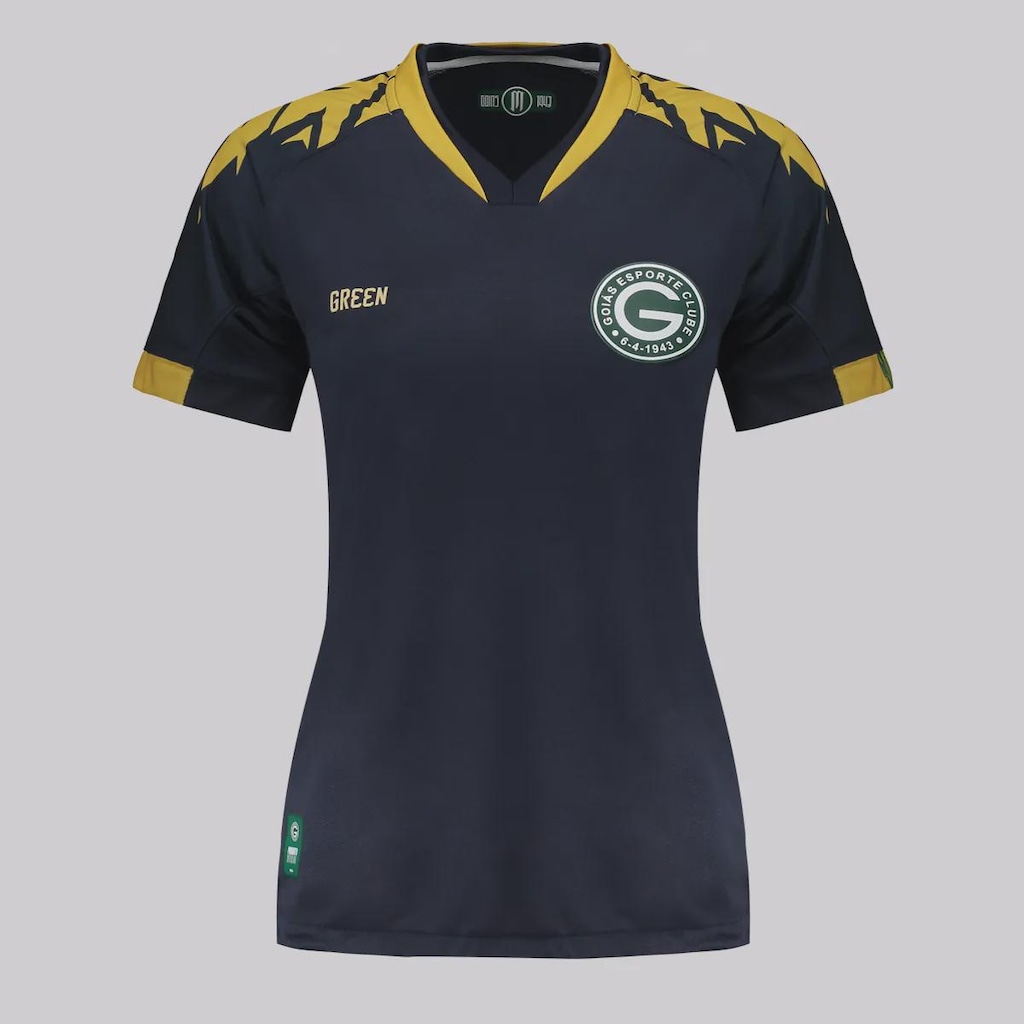 Camisa do Goiás 24/25 Gr33n Goleiro Feminina