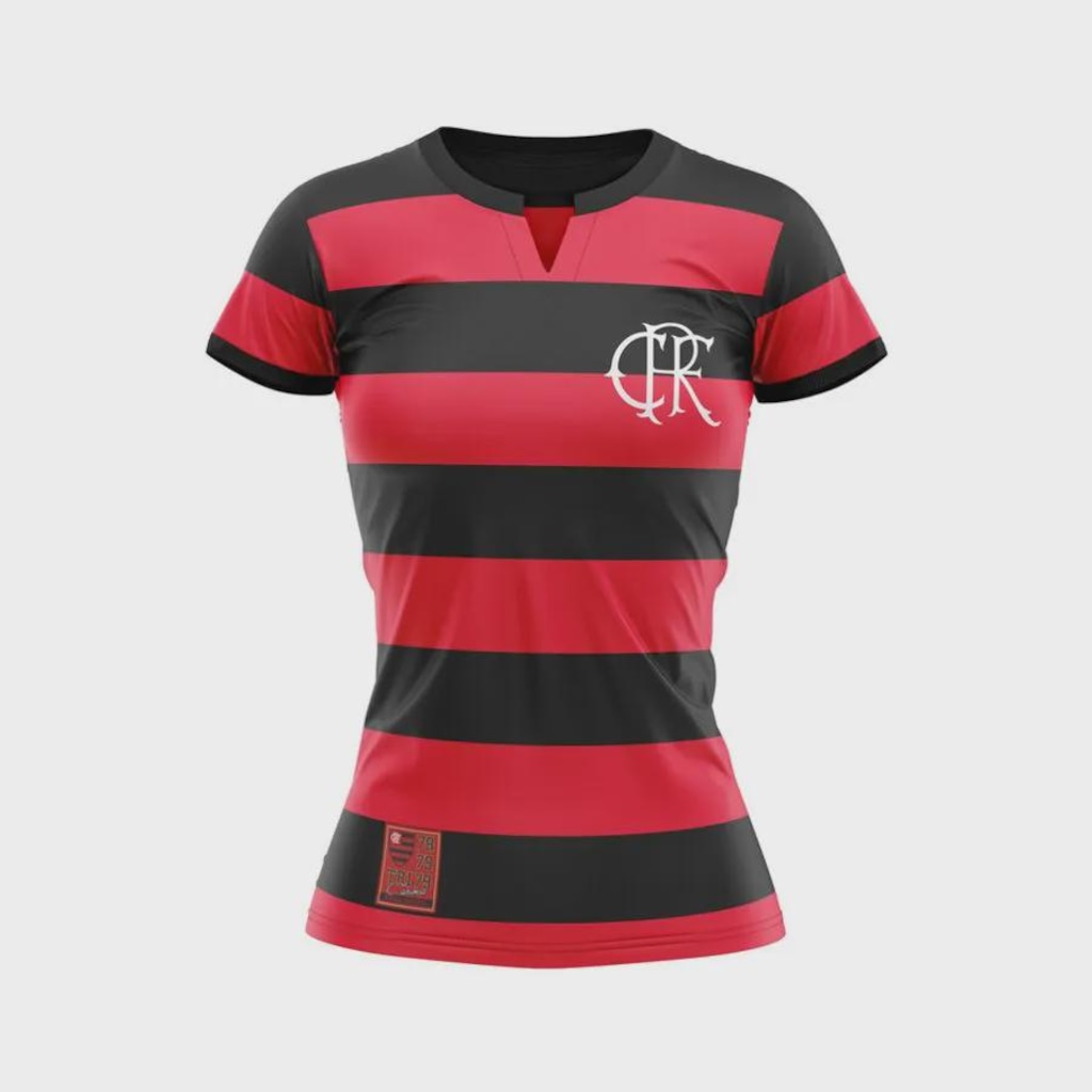 Camiseta do Flamengo Flatri Crf Feminina