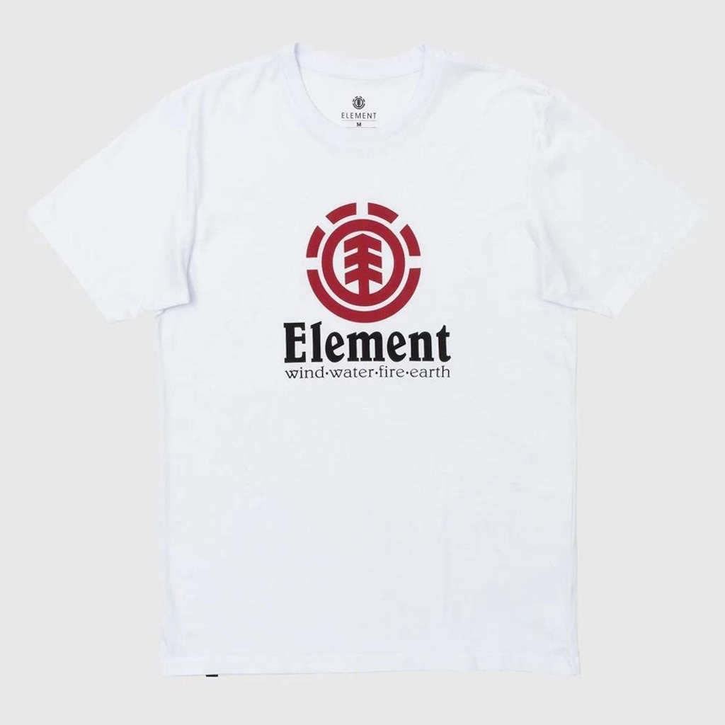 Camiseta Masculina Element Vertical Plus Size WT25