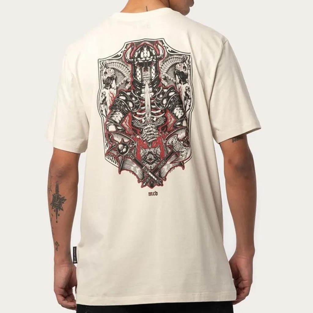 Imagem 2 do produto Camiseta Masculina MCD Cavaleiro Guerra Espada