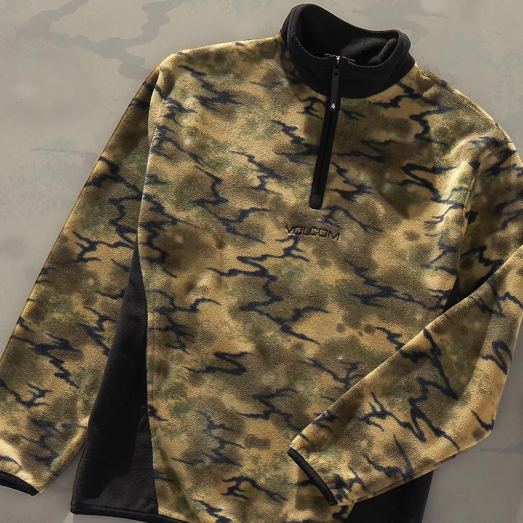 Imagem 4 do produto Blusão de Moletom Masculino Volcom Error 92 Mock sem Capuz