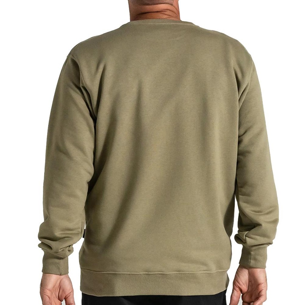 Imagem 2 do produto Blusão de Moletom Masculino Volcom Careca Single Stone sem Capuz