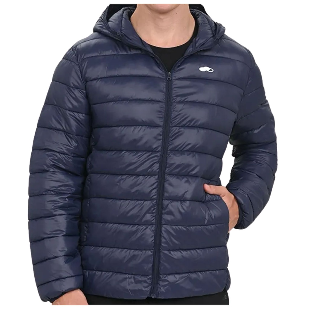 Jaqueta Puffer Capuz Olympikus Masculina