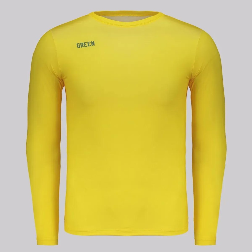 Camisa Manga Longa do Goiás 2024 Gr33n Térmica Infantil