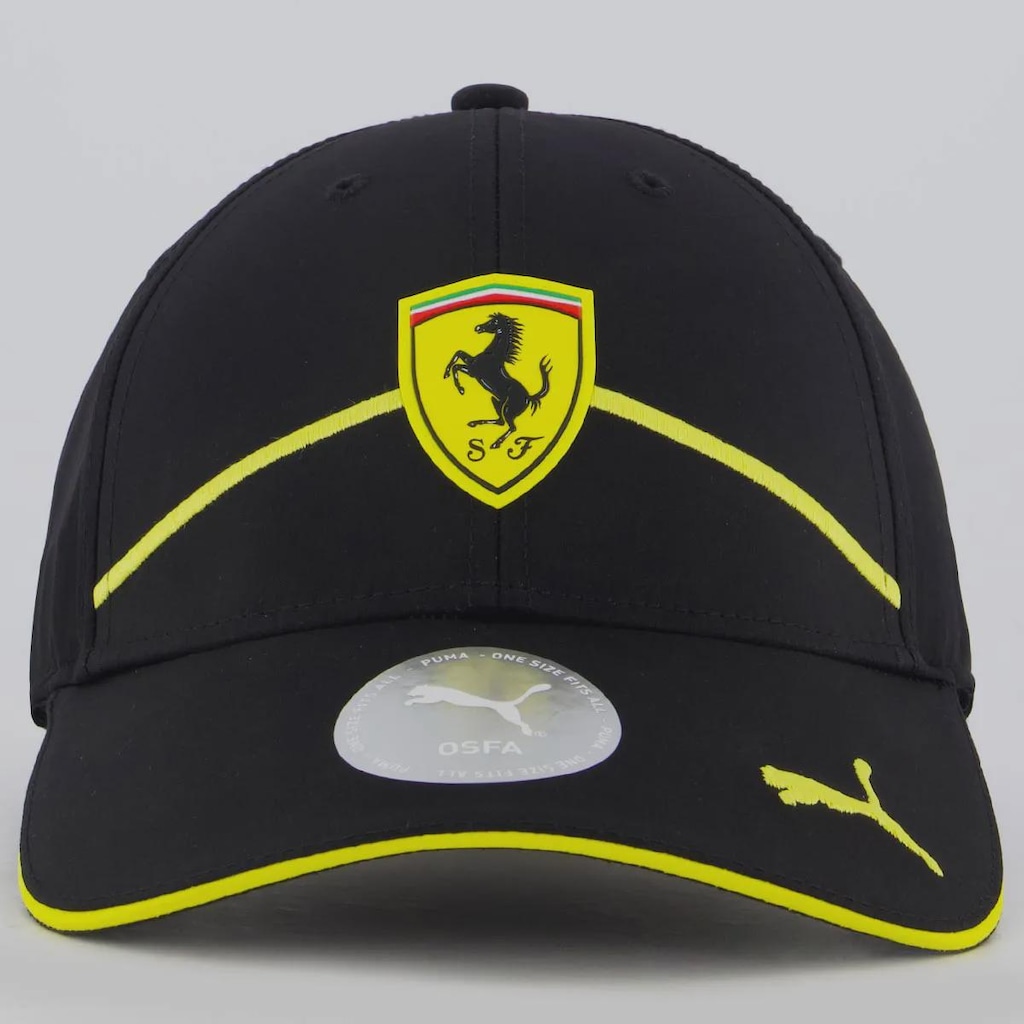 Boné Adulto Puma Scuderia Ferrari Race BB Aba Curva