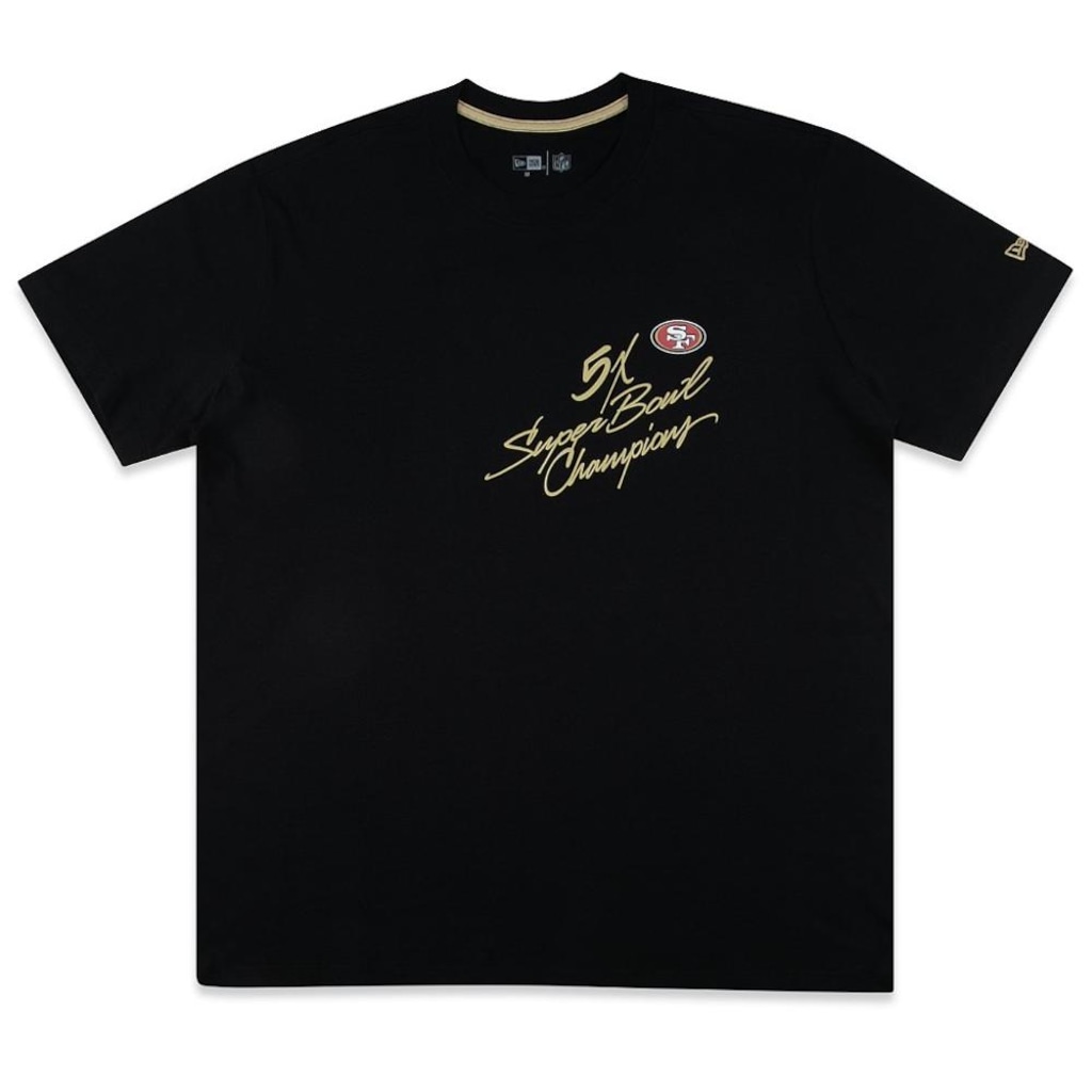 Camiseta Masculina New Era San Francisco 49ers Core