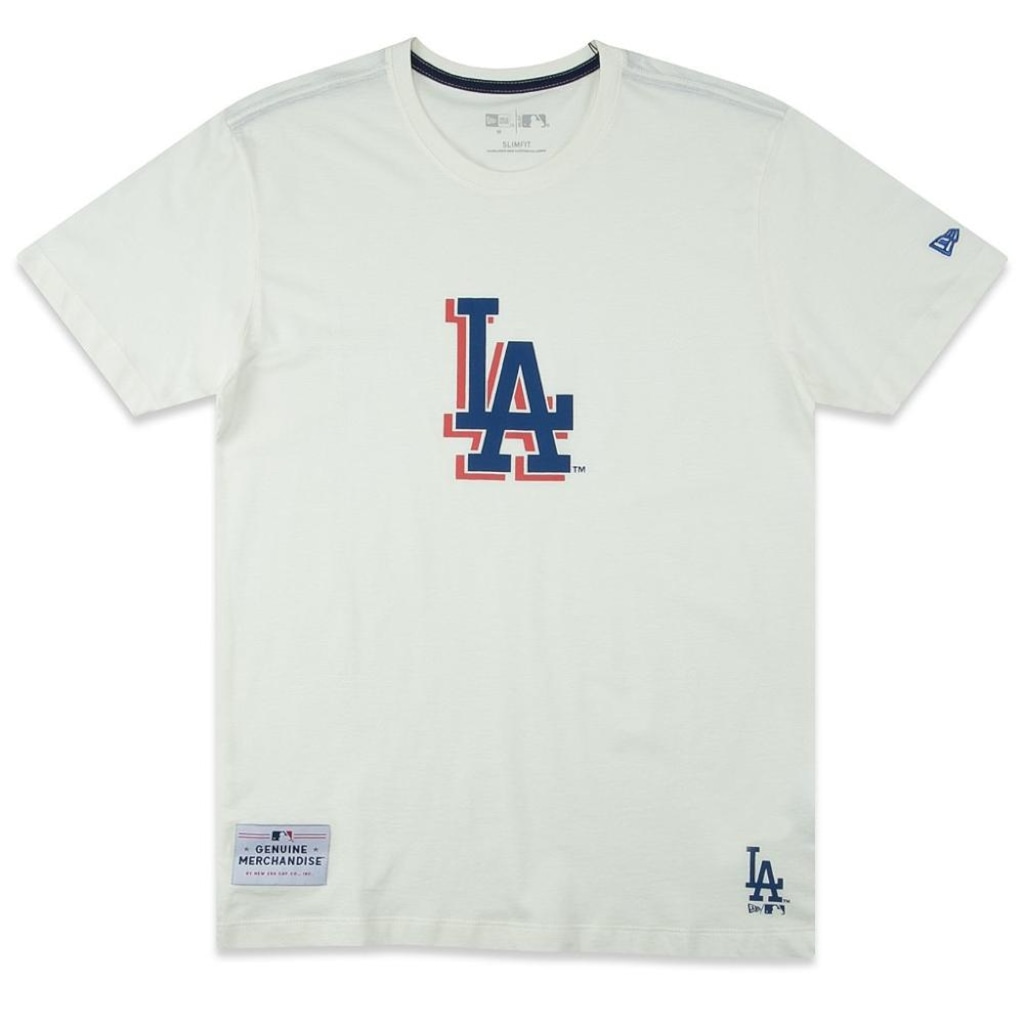 Camiseta Masculina New Era Los Angeles Dodgers All Core