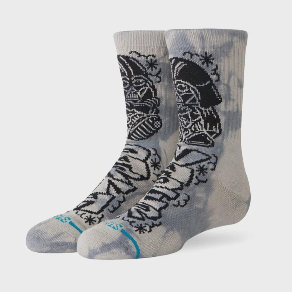 Meia Cano Alto Stance DJ Darth Crew Infantil