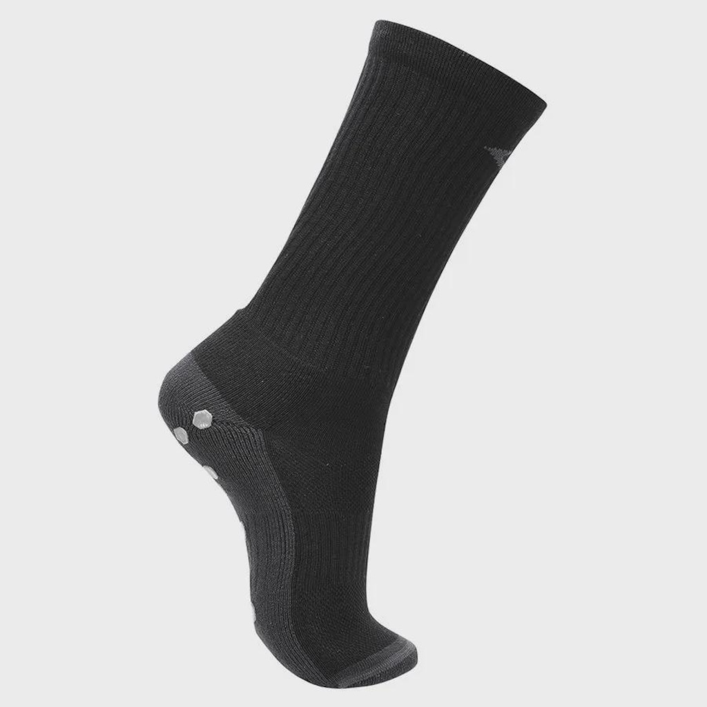 Meia Mizuno Grip Cano Médio Antiderrapante Tam. 33-38 - Mizuno - Unissex