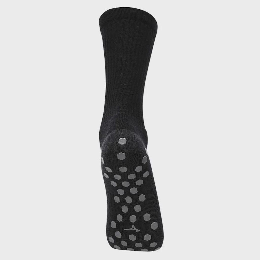 Imagem 2 do produto Meia Mizuno Grip Cano Médio Antiderrapante Tam. 33-38 - Mizuno - Unissex