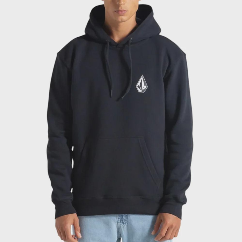 Blusão de Moletom Volcom Iconic Stone Masculino