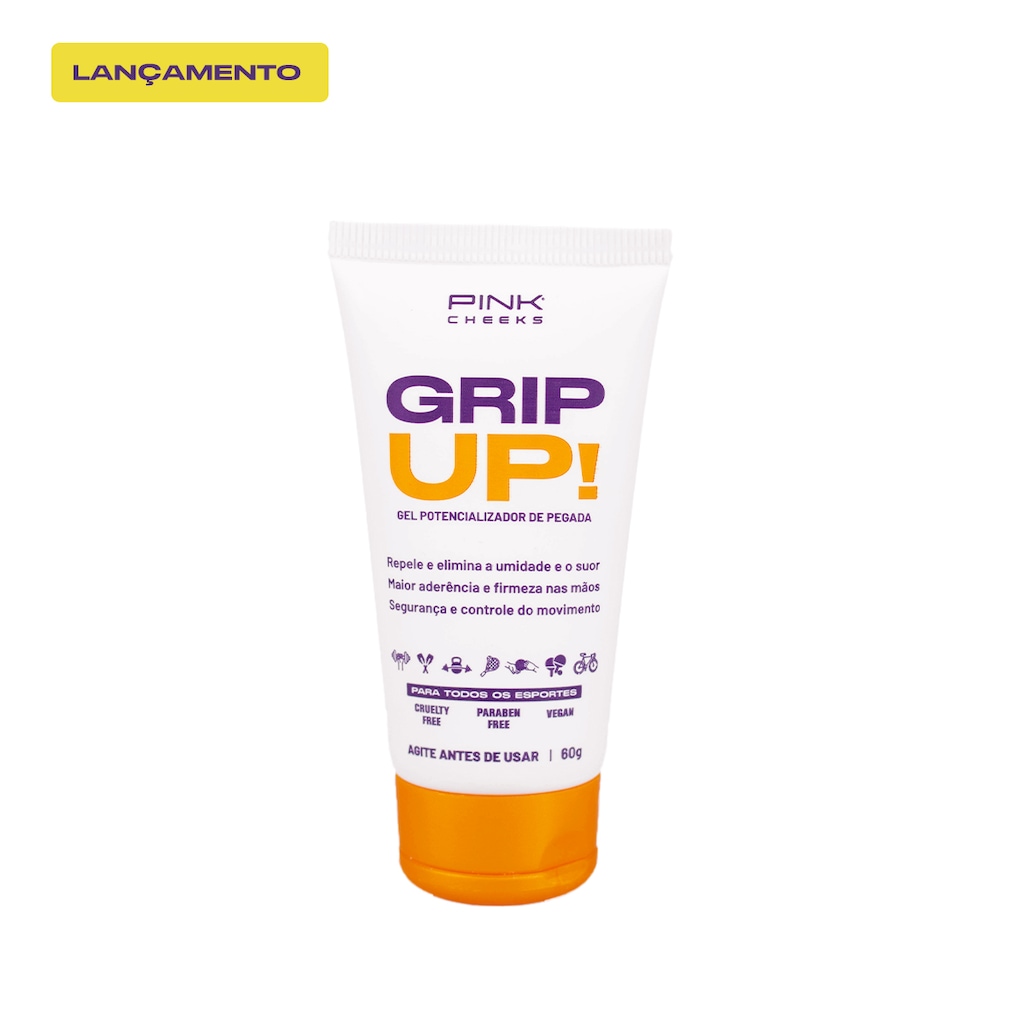 Gel Grip Up! Pink Cheeks Potencializador de Pegada 60g
