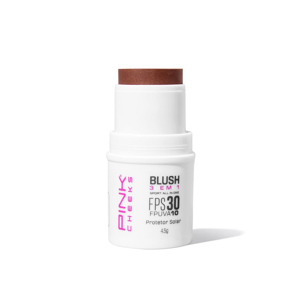 Imagem 2 do produto Blush All in One Pink Cheeks MDR FPS30 FPUVA10 4,5g - Bronze Carioca