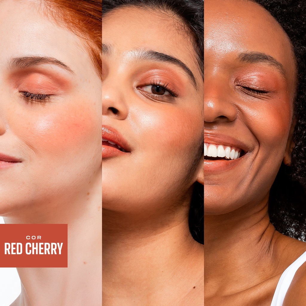 Imagem 2 do produto Blush All in One Pink Cheeks FPS30 FPUVA10 4,5g Red Cherry