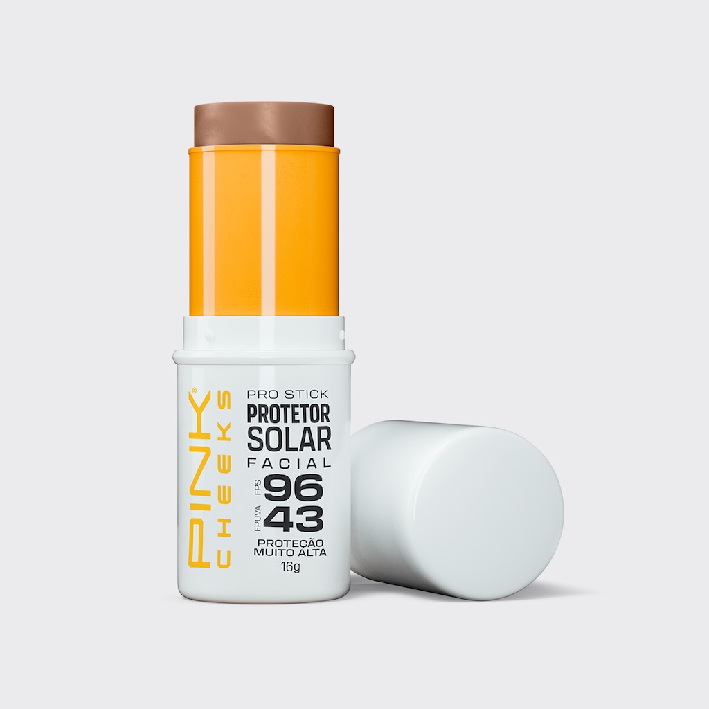 Pro Stick Protetor Solar Pink Cheeks Multifuncional FPS96 - PRO30