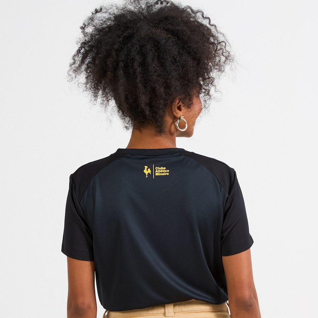 Imagem 5 do produto Camisa Atlético Mineiro Baby Look Principia Braziline Feminina