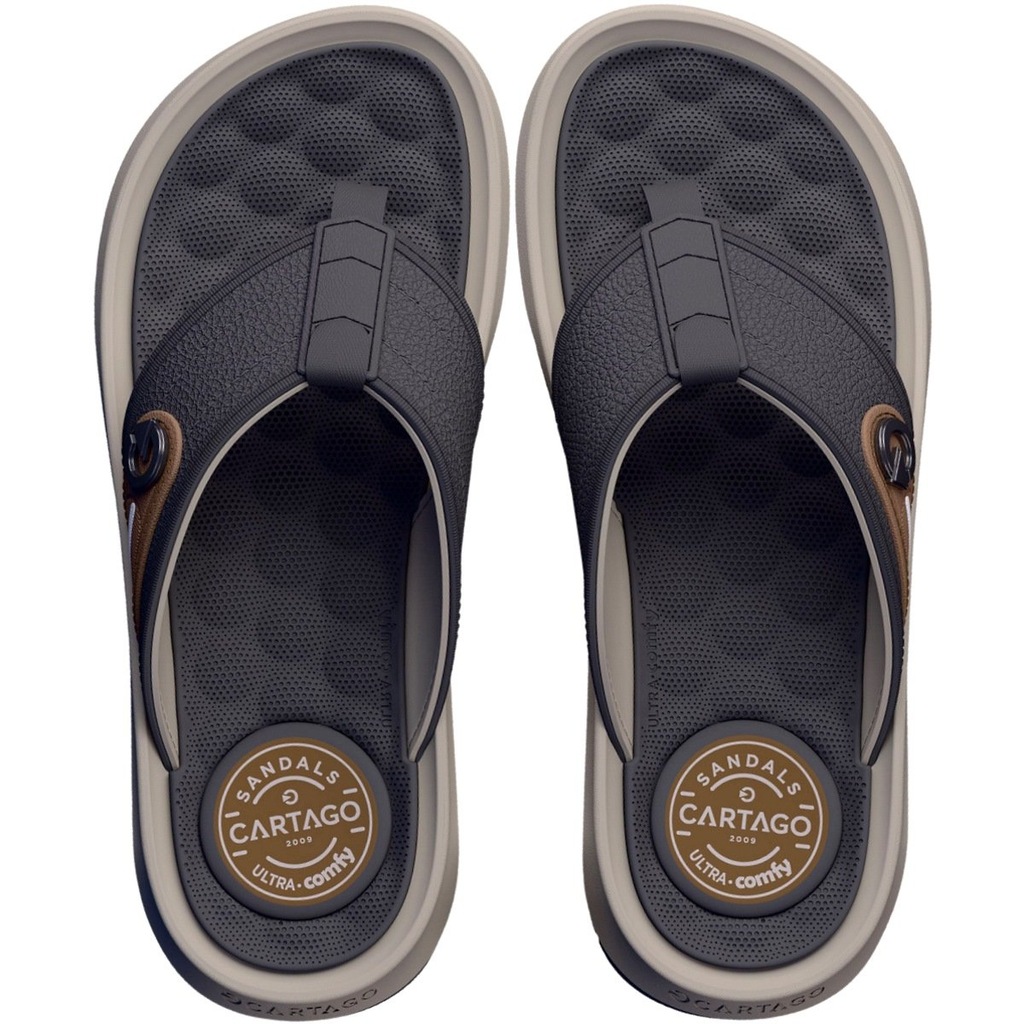Chinelo Cartago Santorini Palmilha Macia Masculino