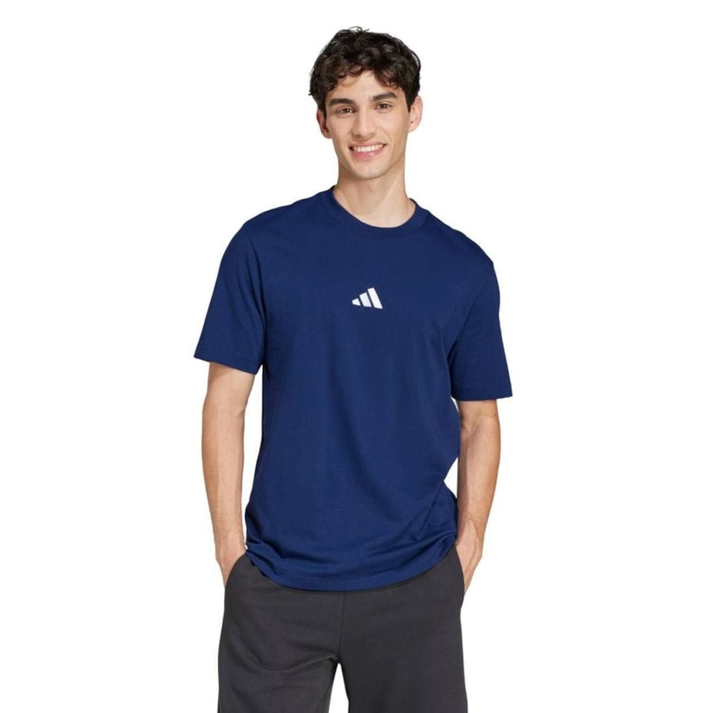 Camiseta Masculina adidas Small Logo