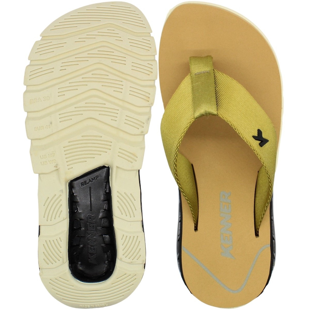 Imagem 3 do produto Chinelo Kenner Rakka U1 Salto Vazado Confortável Dedo Masculino