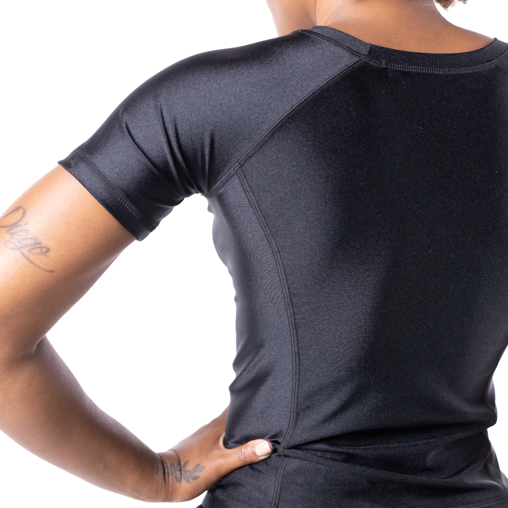 Imagem 2 do produto Rashguard Manga Curta Compressão Pretorian Feminino