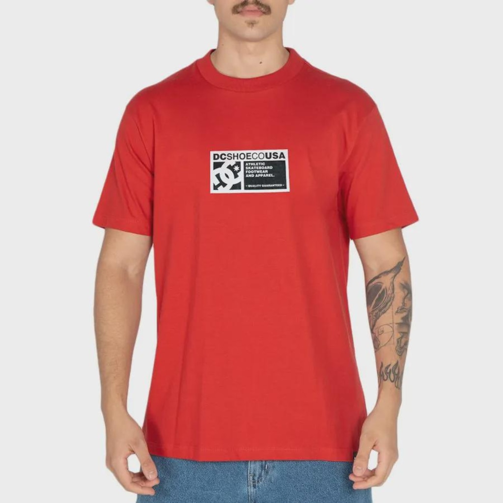 Camiseta DC Shoes Athletic Skt Masculina