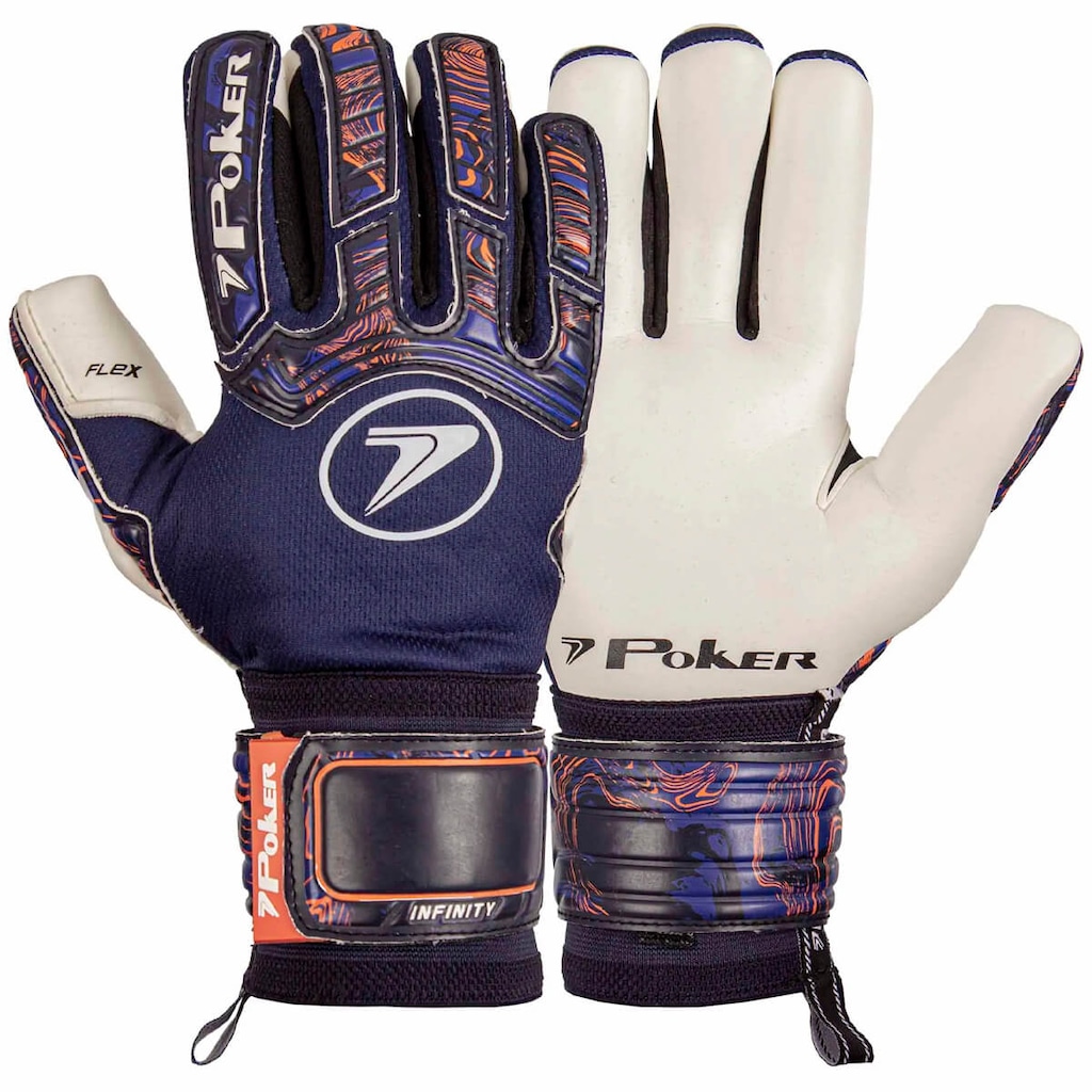Luva de Futebol de Campo Poker Profissional Infinity Adulto