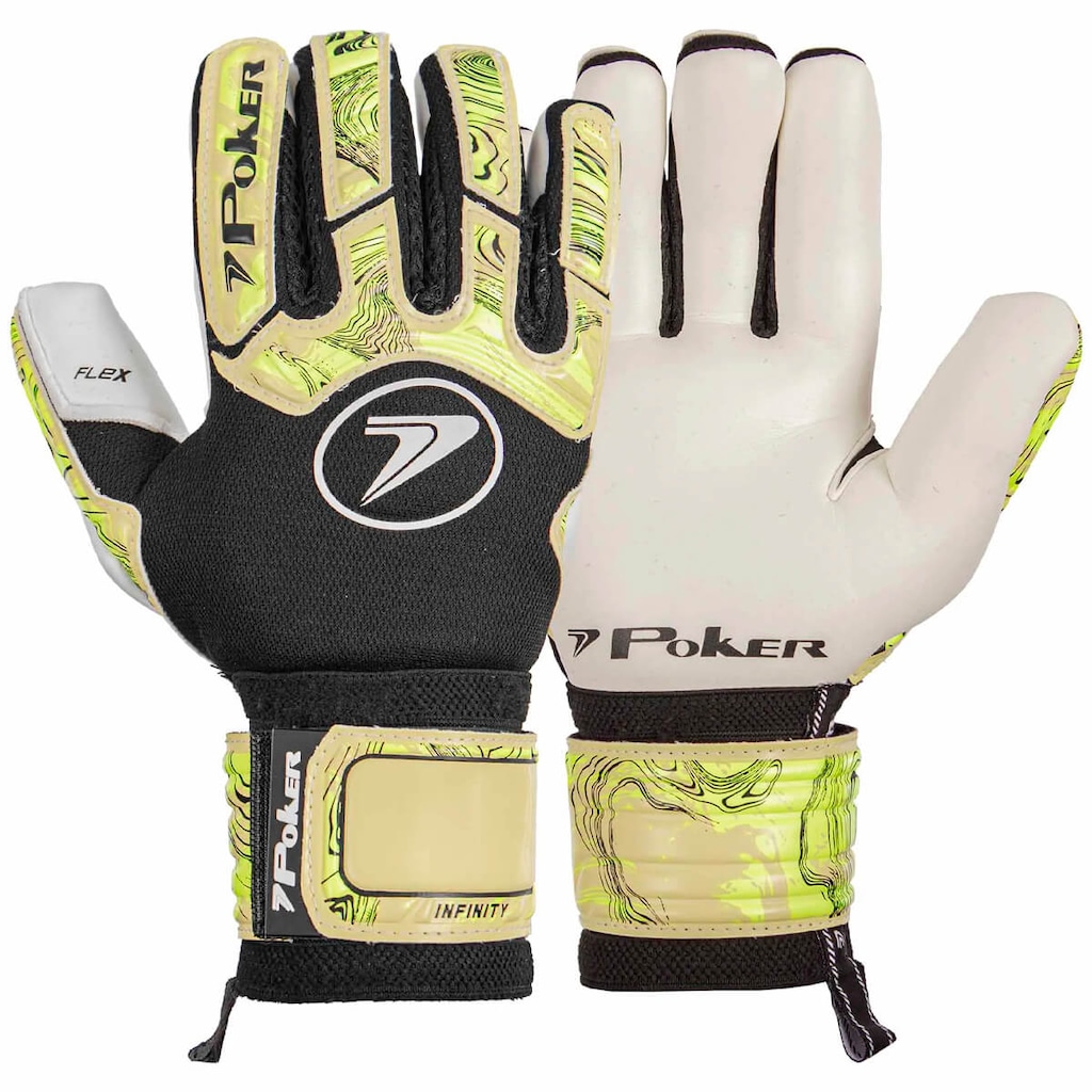 Luva de Futebol de Campo Poker Profissional Infinity Adulto