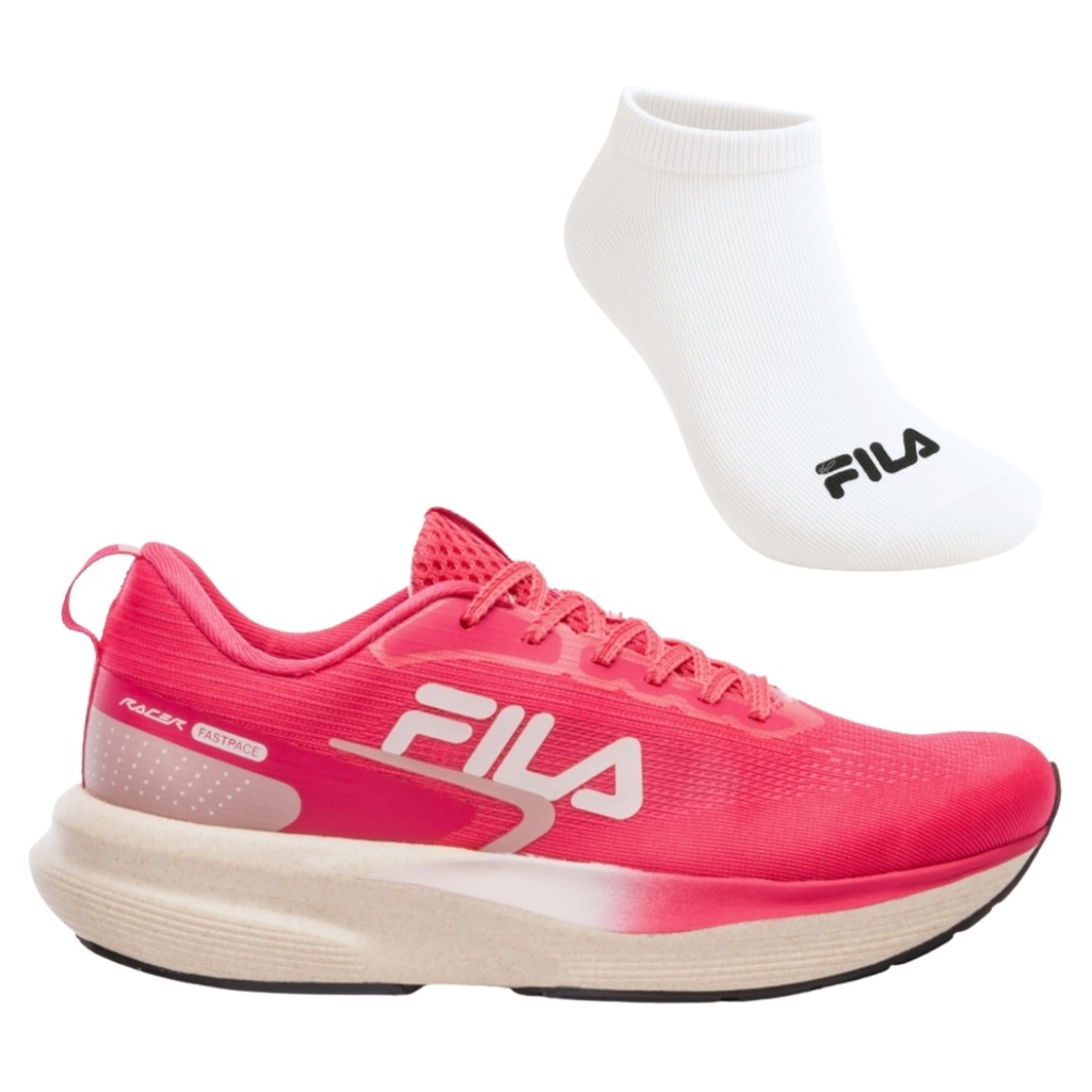 Tênis Feminino Fila Racer Fastpace + Par de Meia