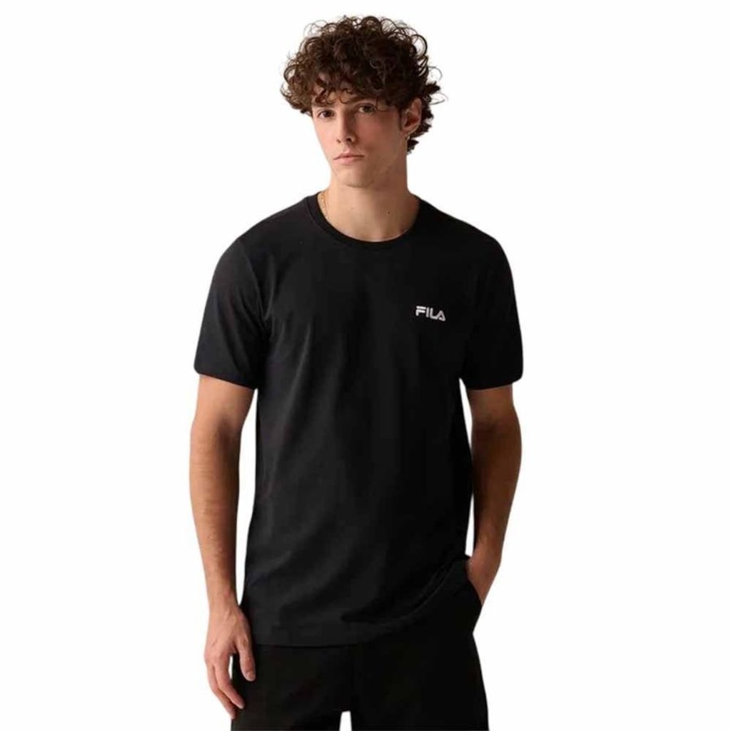 Camiseta Masculina Fila Regular Classic