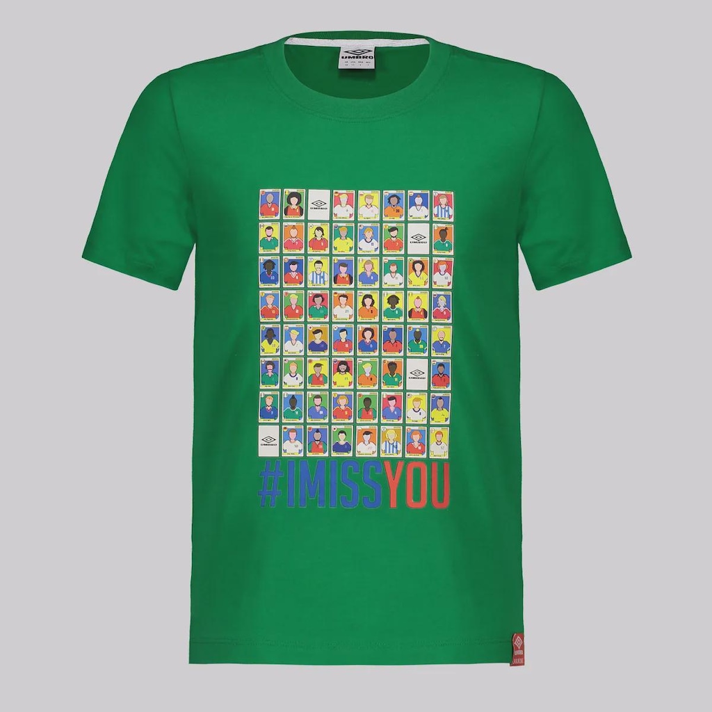 Camiseta Umbro x Panini IMISSYOU Infantil