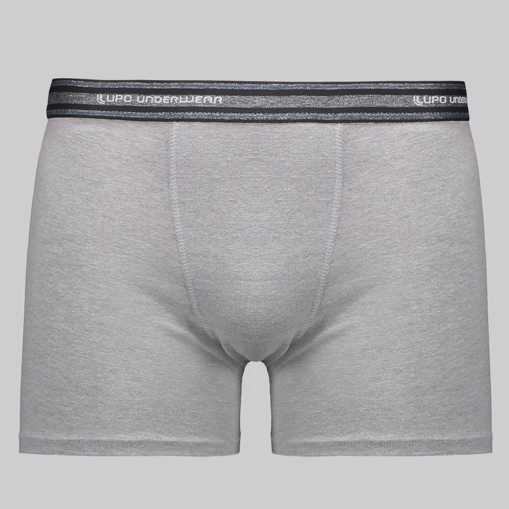 Cueca Boxer Lupo Algodão com Elastano Masculina