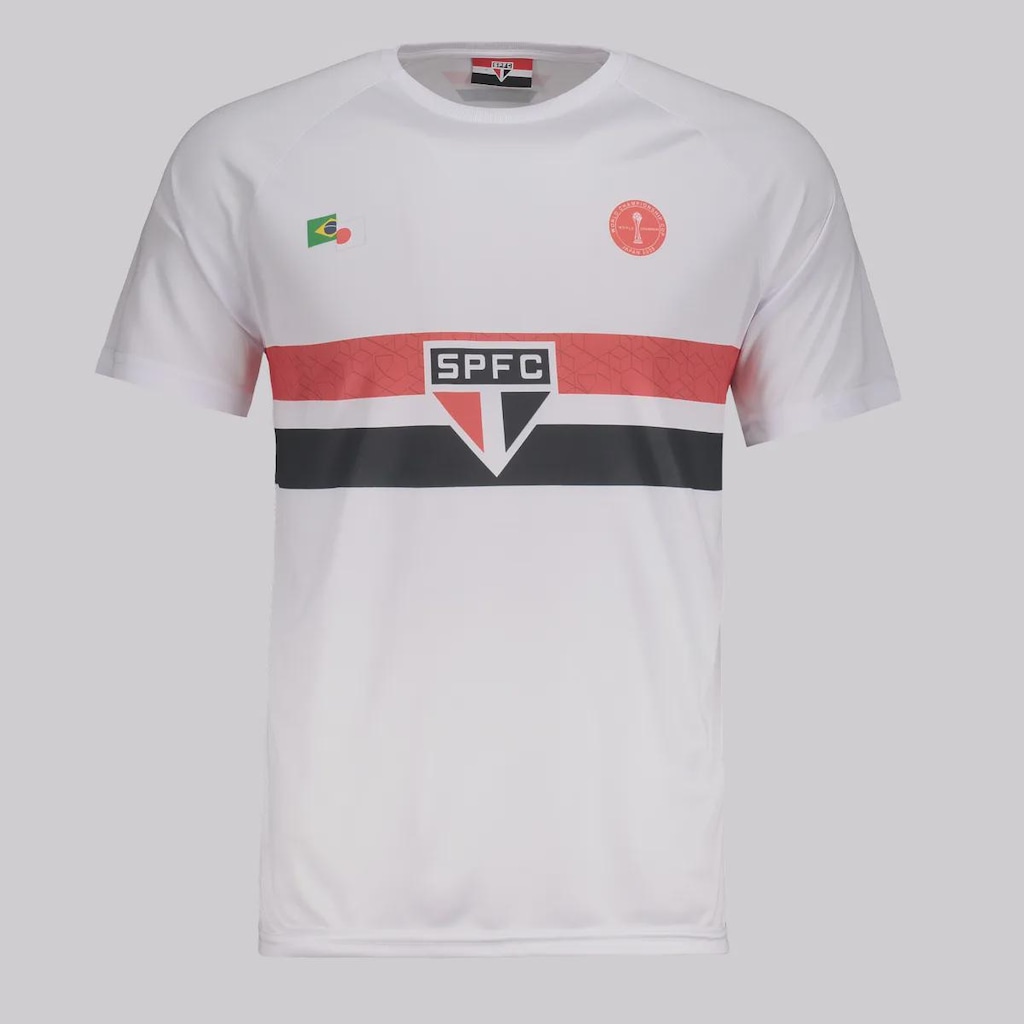 Camisa do São Paulo Futfanatics Mundial Esportiva Masculina