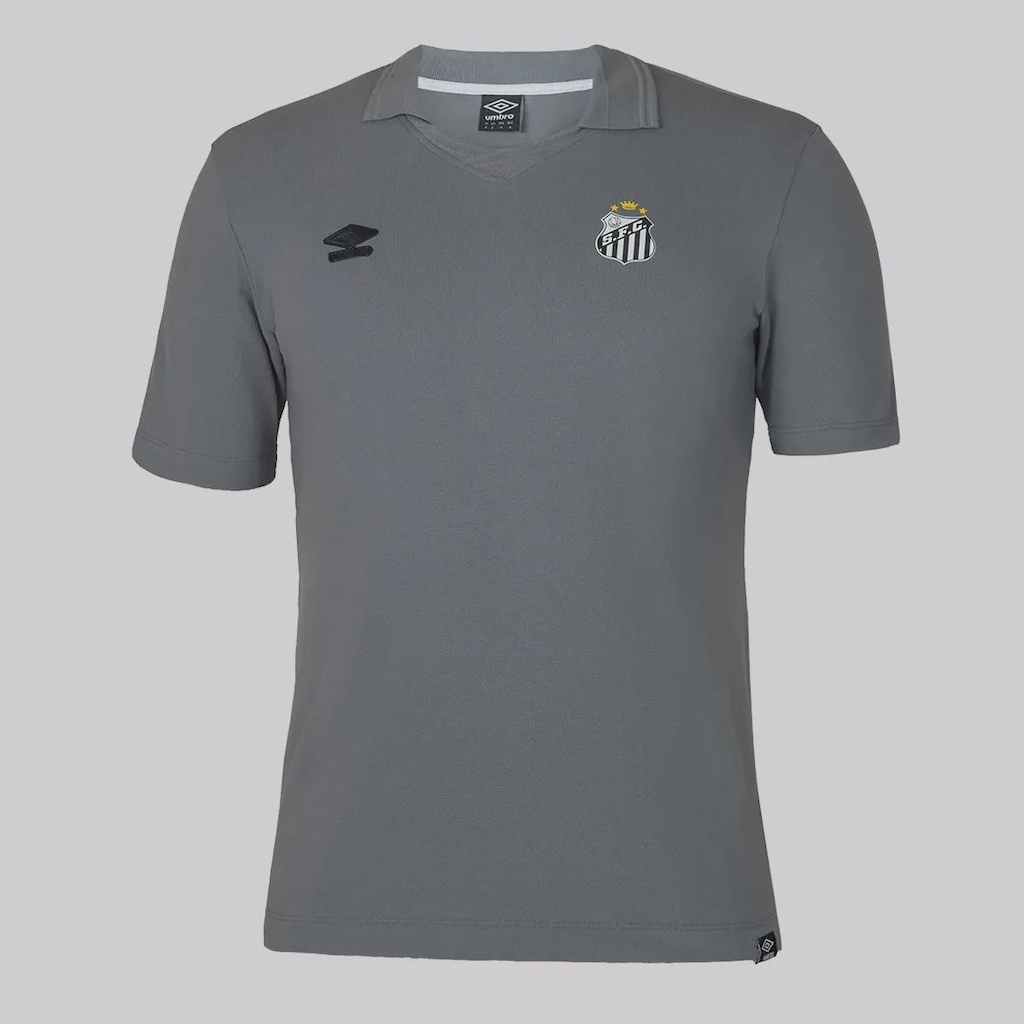 Camisa Polo do Santos 25/26 Umbro Viagem Masculina