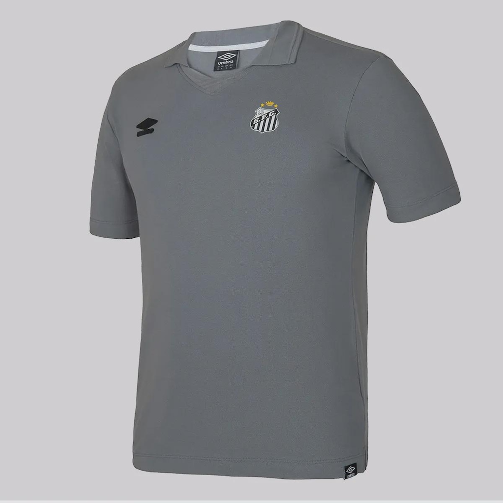 Imagem 2 do produto Camisa Polo do Santos 25/26 Umbro Viagem Masculina