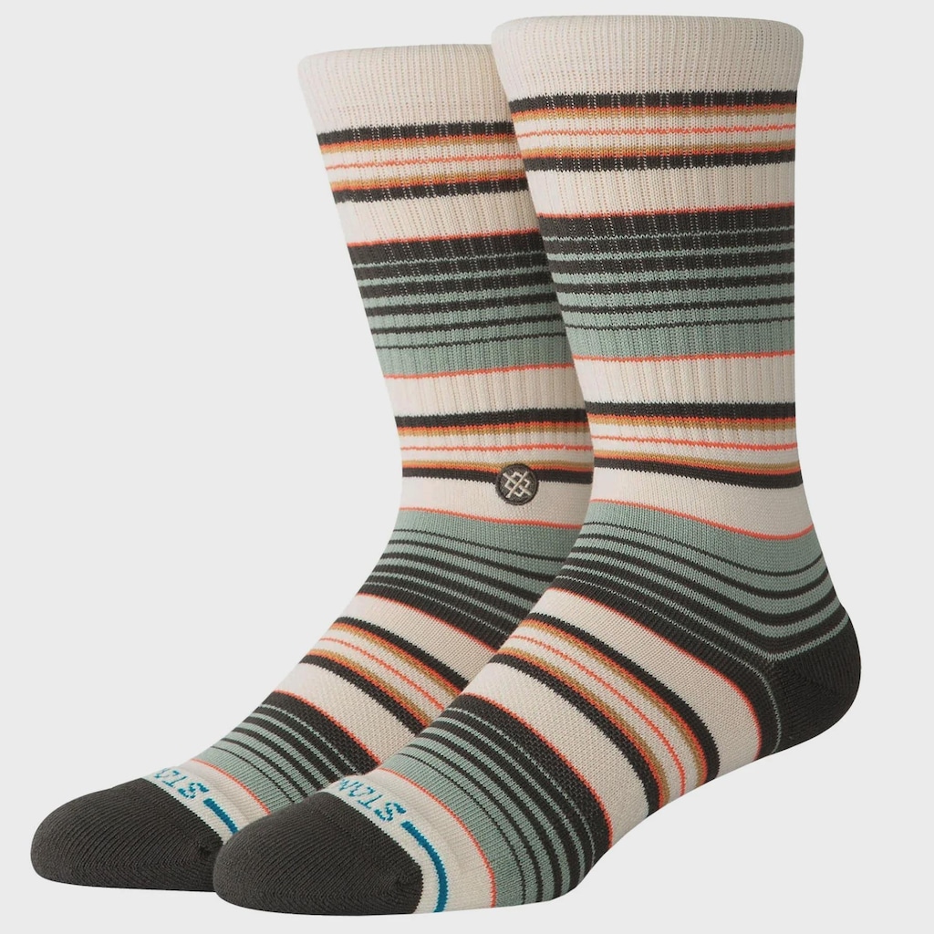 Meia Cano Alto Stance Rockford Crew Sea Green