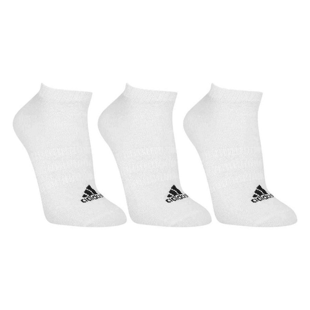 Meia Unissex adidas Sportswear Invisível - 3 Pares