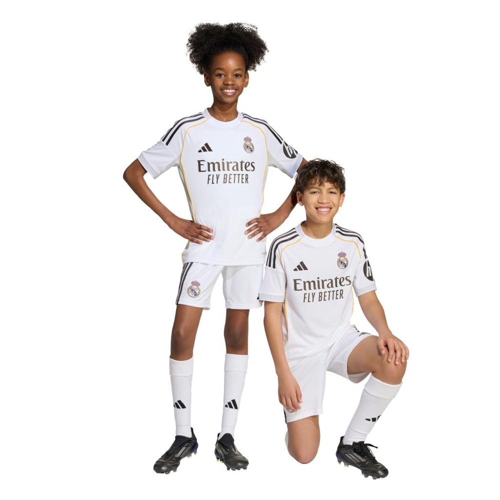 Imagem 2 do produto Short Infantil Adidas I Real Madrid 25/26