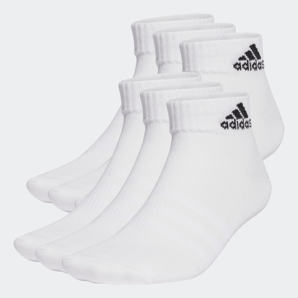 Imagem 2 do produto Meia Unissex Adidas Sportswear Ankle - 6 Pares