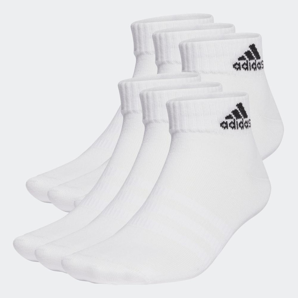 Imagem 3 do produto Meia Unissex Adidas Sportswear Ankle - 6 Pares