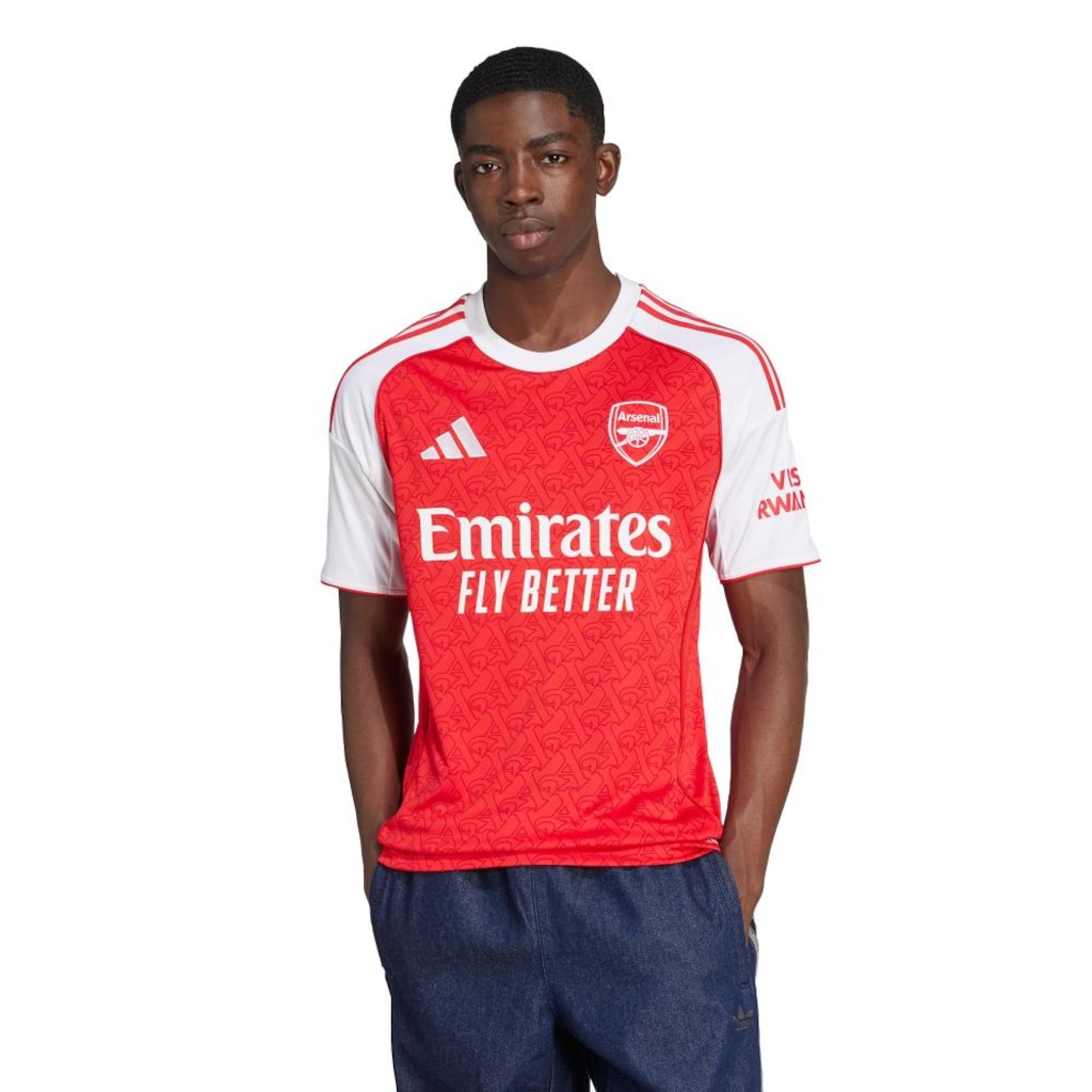 Camisa I Arsenal 25/26 Masculina Adidas