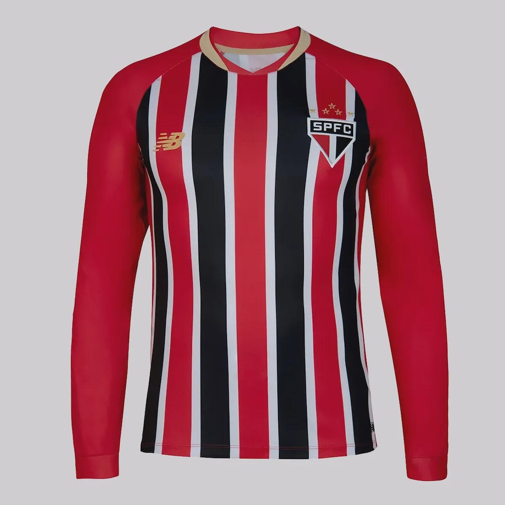 Camisa Manga Longa do São Paulo II 25/26 New Balance Torcedor Masculina