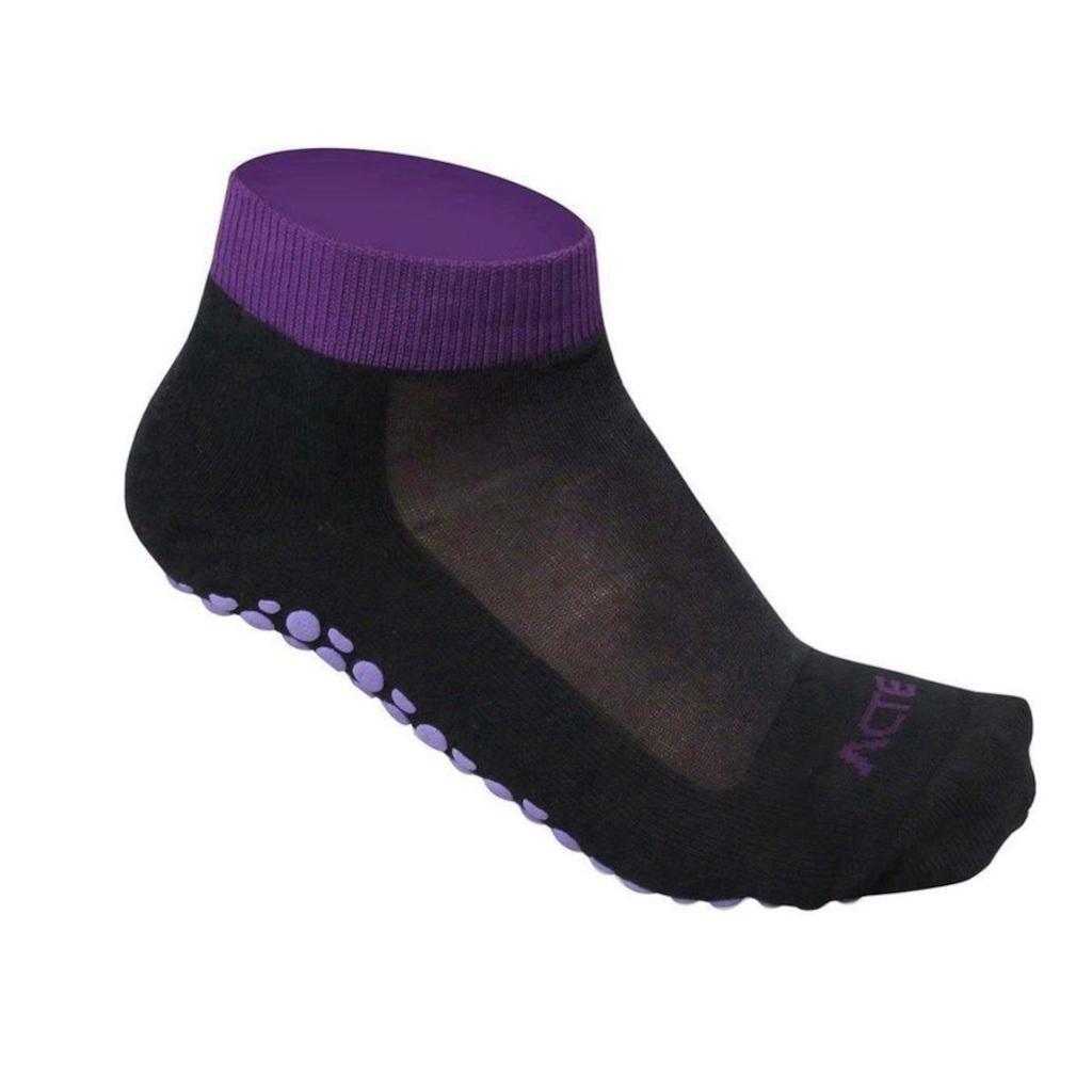 Meia Cano Curto Acte Sports Pilates - Feminina